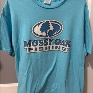 Mossy Oak Blue Short Sleeve Tee